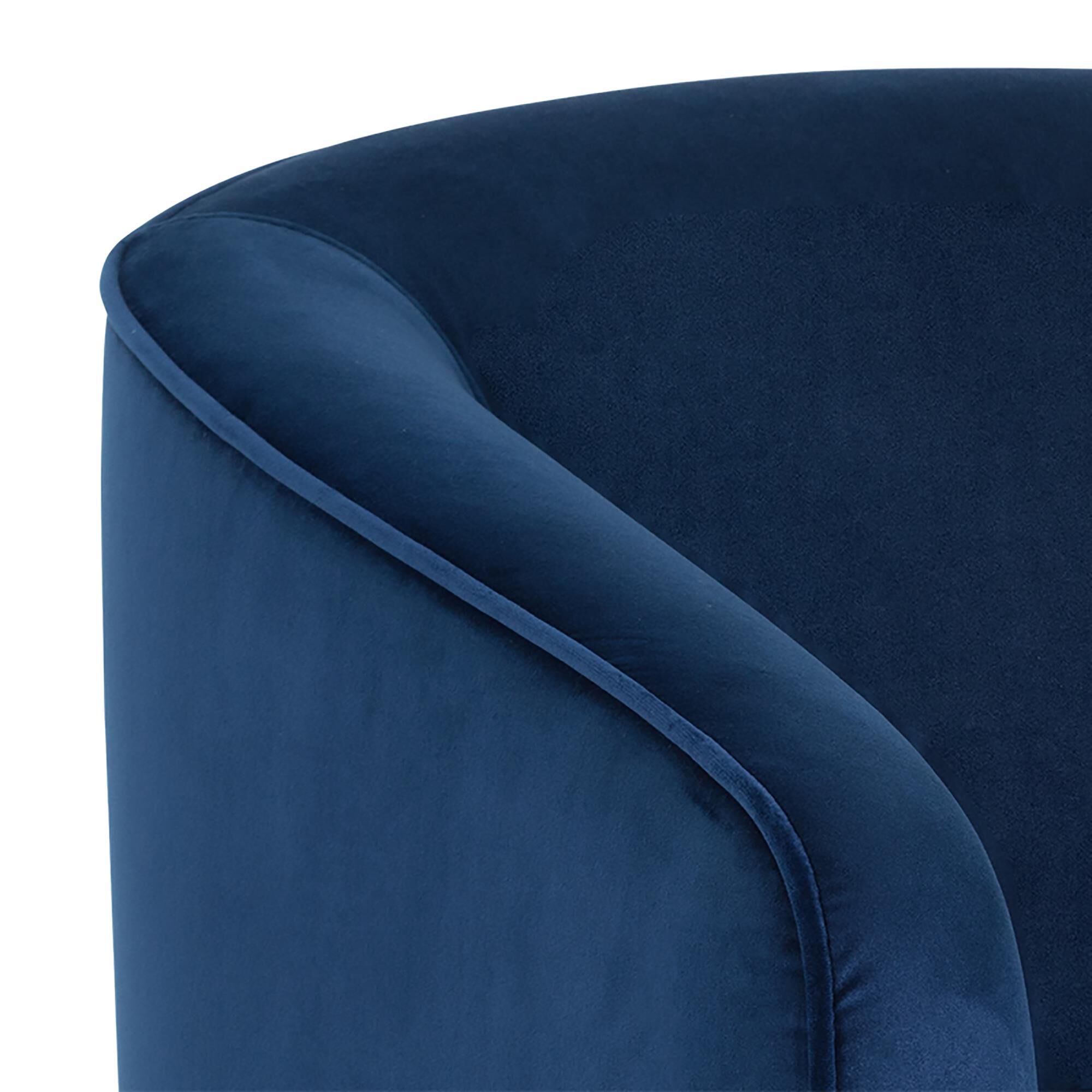 Navy swivel 2025 armchair