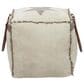 Maple and Jade Star Stuffed Pouf in White, Brown and Black, , large