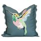 Flair Industries 22" Square Throw Pillow in Blue, , large