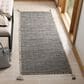 Safavieh Montauk 2"3" x 6" Beige and Black Runner, , large