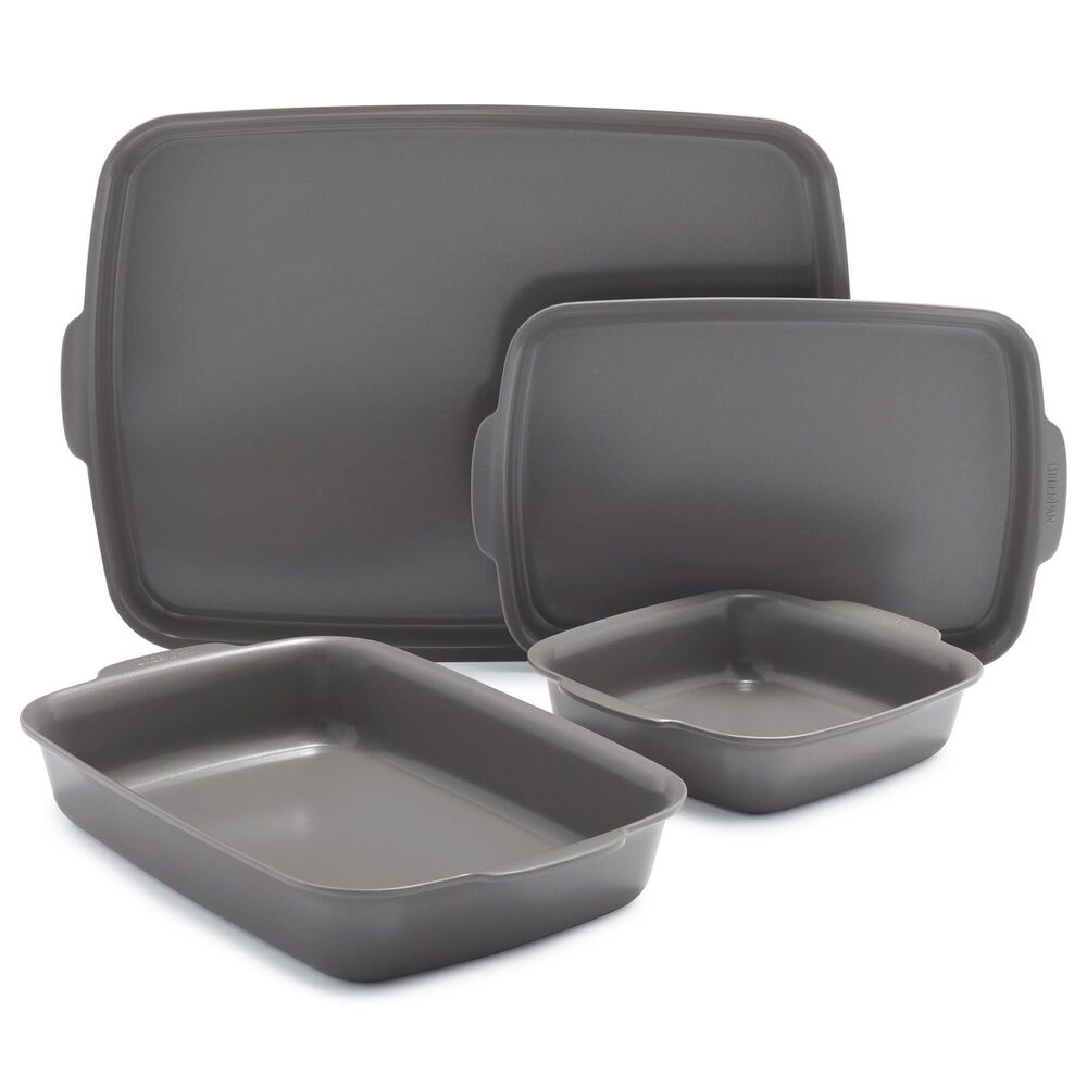 Green Pan Premiere Ovenware 4-Piece Baking Set in Gray, , large