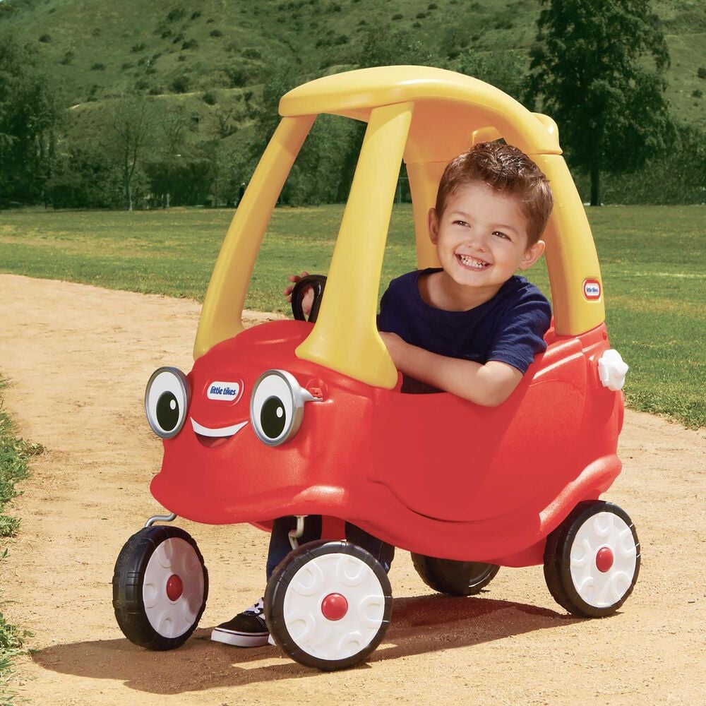 Little Tikes Cozy Coupe Toddler Ride On Toy Car in Red and Yellow, , large