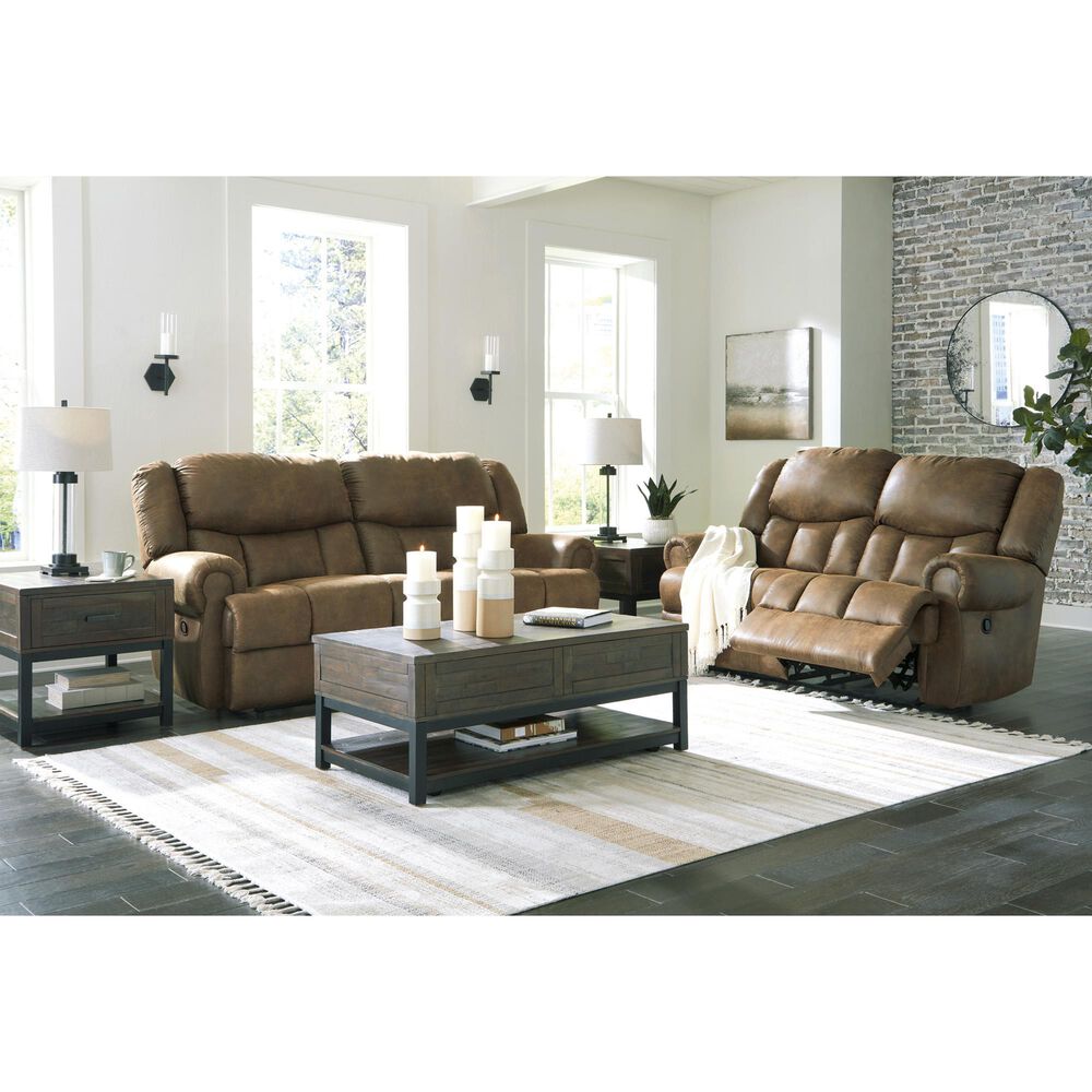 Ashley Boothbay Manual Reclining Sofa in Auburn, , large