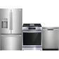 Frigidaire Gallery 3 Piece Kitchen Package with 36-inch French Door Refrigerator, 30-inch Gas Range, and 24-inch Fully Integrated Dishwasher, , large