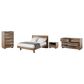 BDI Kava 4-Piece Queen Bedroom Set in Natural Walnut, , large