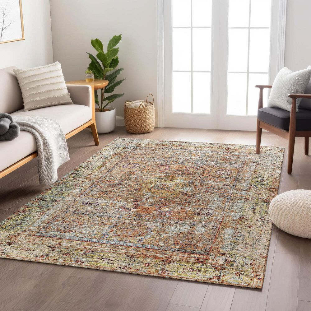 Dalyn Rug Company Karaj KJ1 8&#39; x 10&#39; Coral Indoor/Outdoor Area Rug, , large
