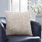 Ashley Abler 20" Square Throw Pillow in Ivory, Gray, Gold and Tan, , large