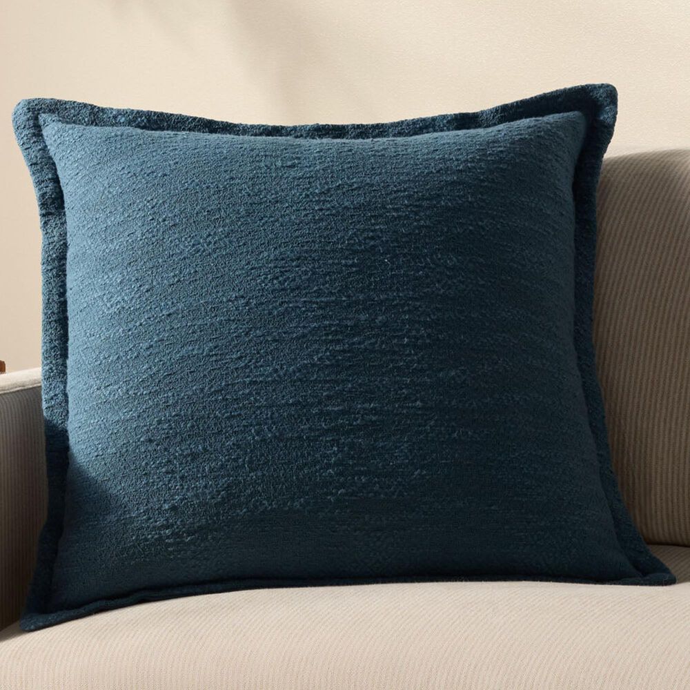 Loloi Morris 22&quot; Square Throw Pillow in Blue, , large
