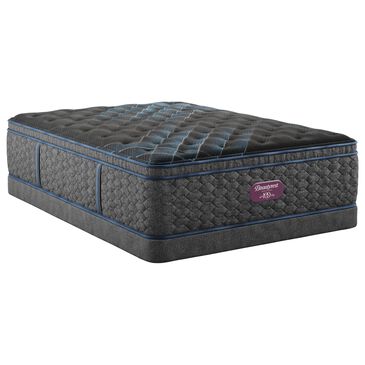 Simmons World Class Level Four Plush Pillow Top Twin Mattress with Low Profile Box Spring, , large