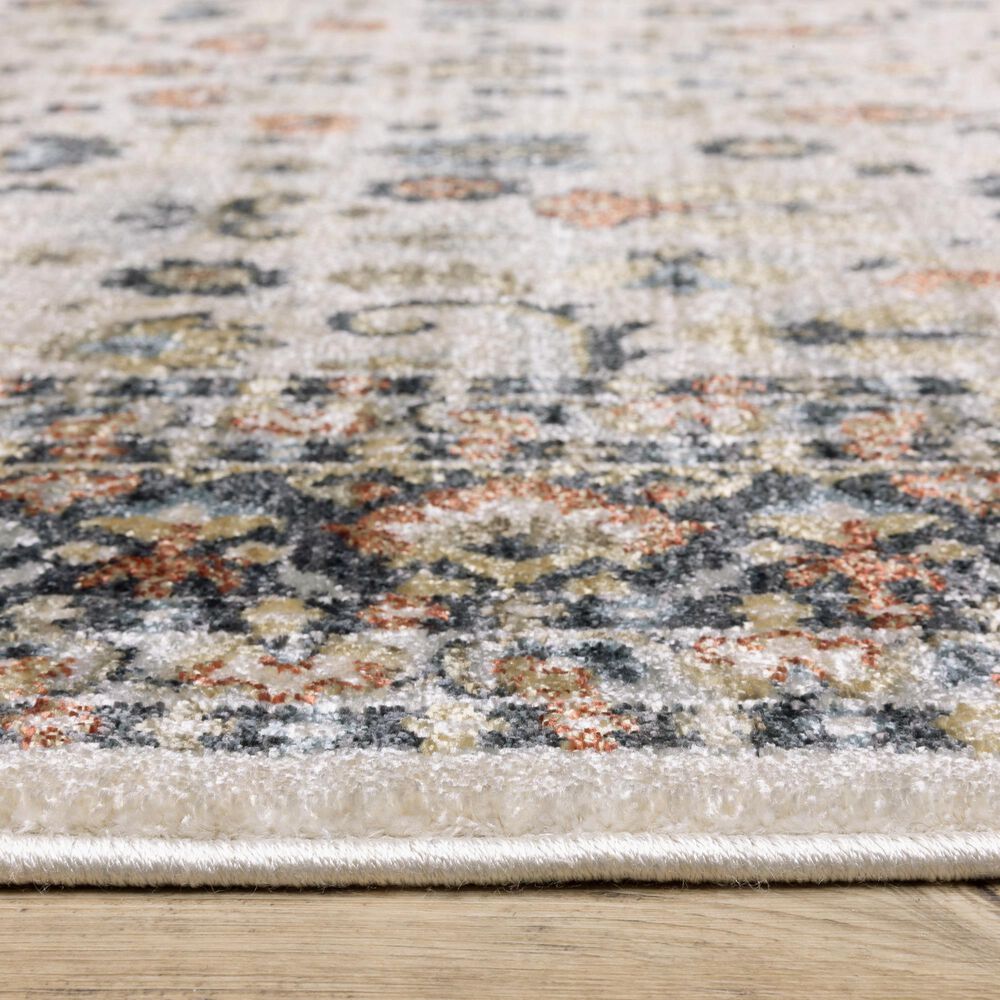 Oriental Weavers Eliana Beige and Multicolor 9&#39;10&quot; x 12&#39;10&quot; Area Rug, , large