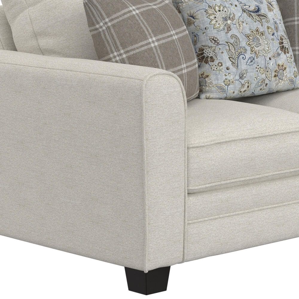 Jackson Furniture Magnolia Stationary Loveseat in Shell, , large