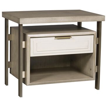 Vanguard Furniture Bowers Lamp Table in Silverthorne and Silk Road, , large