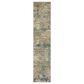 Oriental Weavers Soleri 2"6" x 12" Beige and Blue Runner, , large