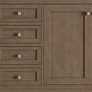 James Martin Vanities Chicago 60" Single Bathroom Vanity in Whitewashed Walnut with 3 cm Lime Delight Quartz Top and Rectangular Sink, , large