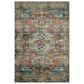 Loloi II Skye SKY-07 3"6" x 5"6" Terracotta and Sky Area Rug, , large