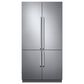 Dacor 23.5 Cu. Ft. Built-In French Door Refrigerator with SteelCool in Silver Stainless Steel, , large