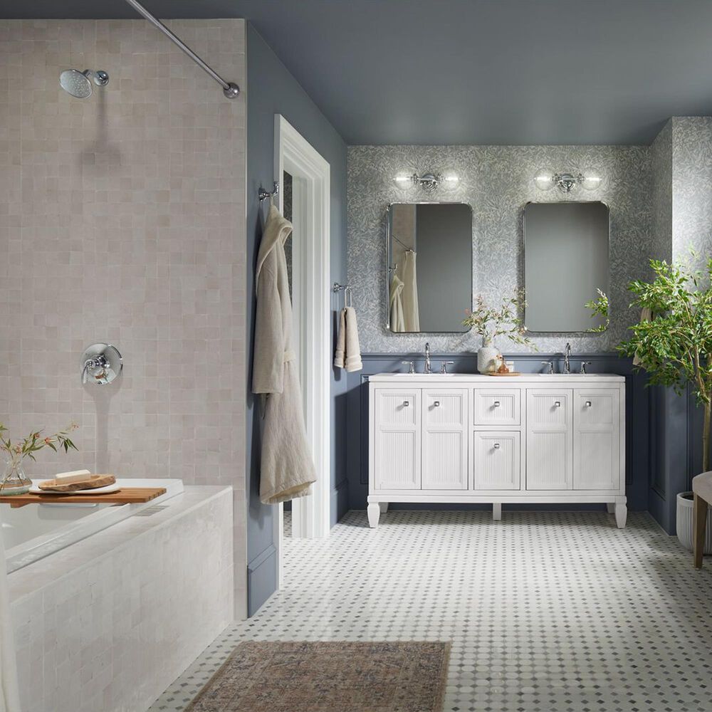 Kohler Bellera Rite-Temp Shower Trim Kit in Polished Chrome, , large