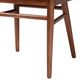 Baxton Studio Denver Side Chair in Walnut Brown, , large