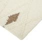 Feizy Anica 4" x 6" Ivory and Brown Area Rug, , large