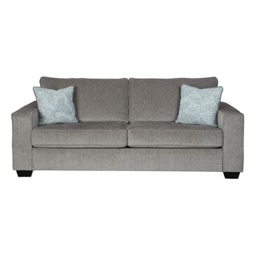 Ashley Altari 85" Stationary Sofa in Alloy, , large