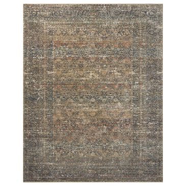 Loloi Heritage 2" x 3" Midnight and Multicolor Area Rug, , large