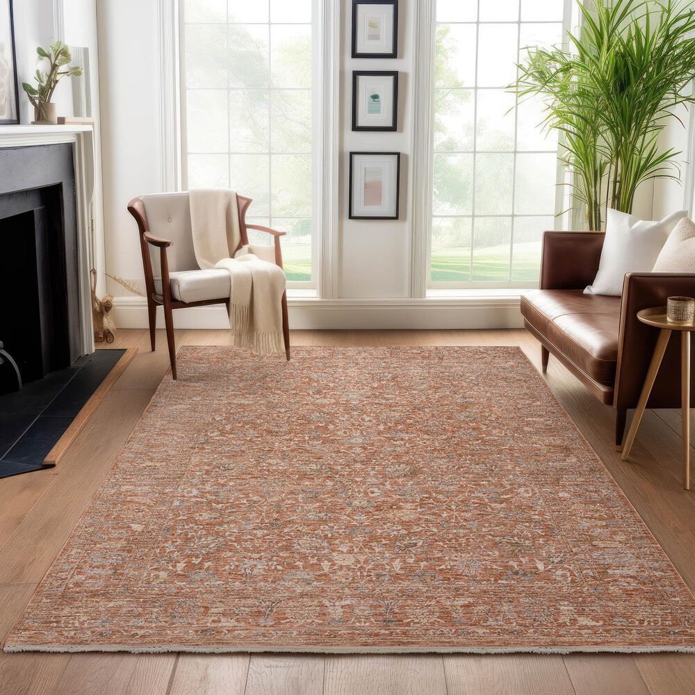 Dalyn Rug Company Vienna 7&#39;10&quot; x 10&#39; Paprika Area Rug, , large