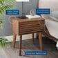 Modway Render End Table in Walnut, , large