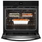 Whirlpool 27" Smart Built-In Single Electric Wall Oven with Air Fry in Black, , large
