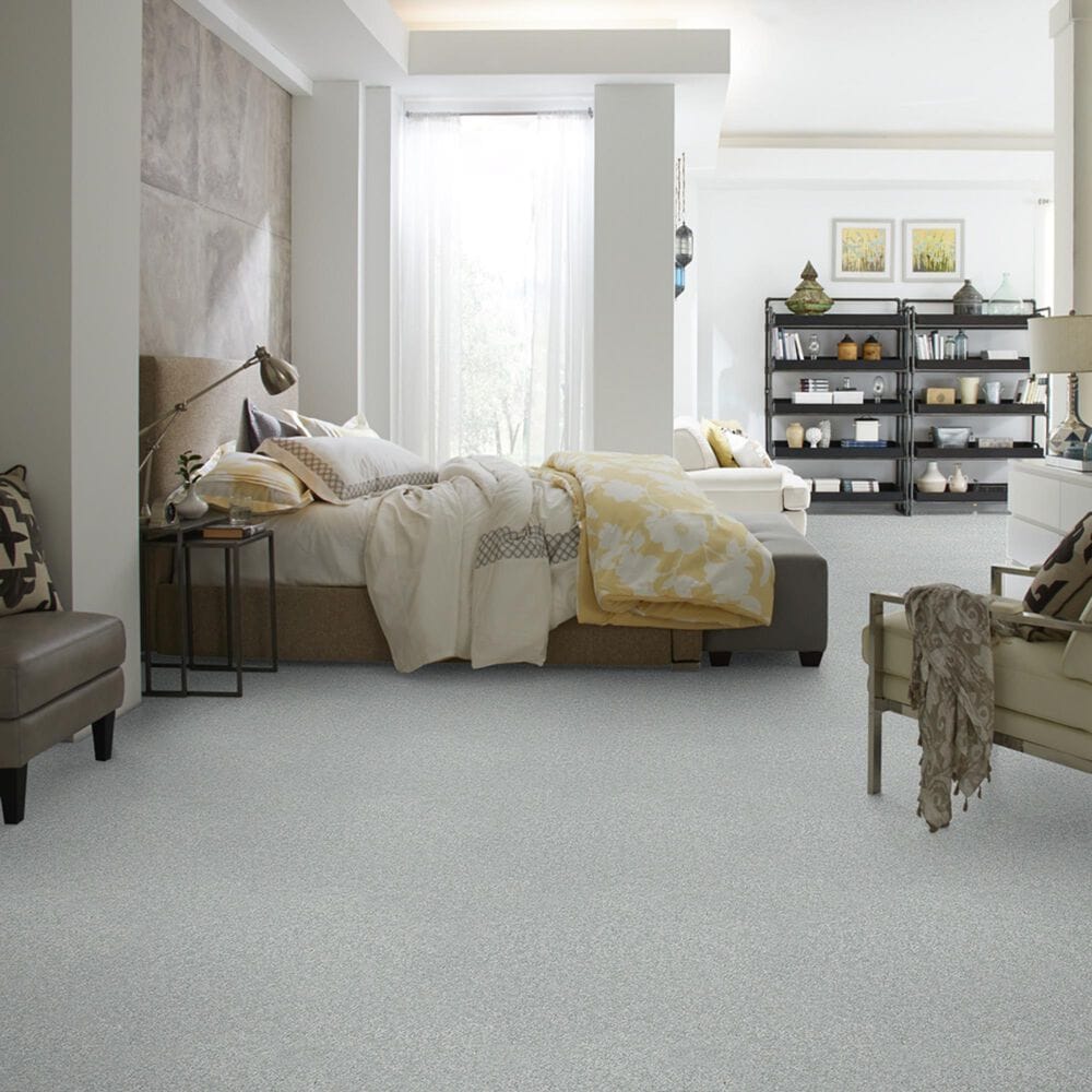 Shaw Foundations Take The Floor Texture II Carpet in Pewter, , large