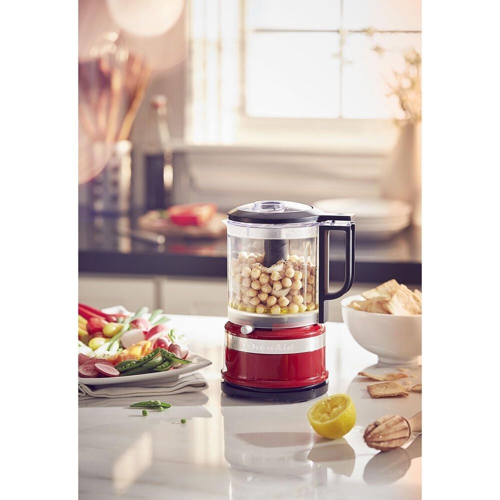 KitchenAid 3.5 Cups-Watt Empire Red Mini Food Chopper at