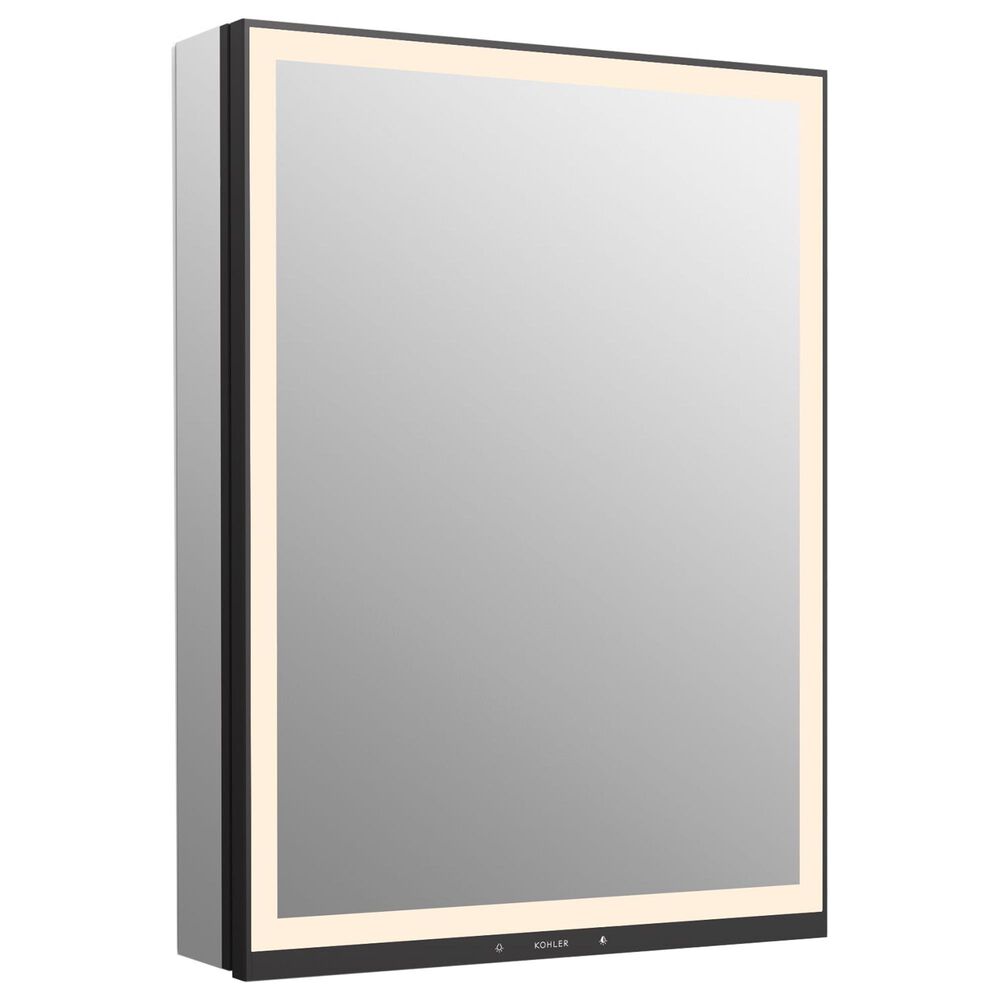 Kohler Collage 24" x 32" Right-hinged Lighted Medicine Cabinet in Aluminum, , large