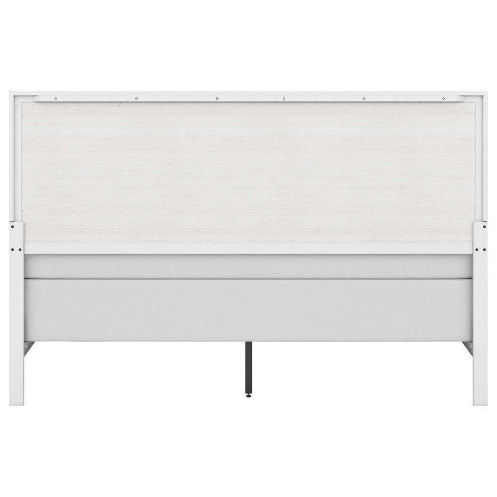 Ashley Binterglen 5-Piece King Panel Bedroom Set in White, , large