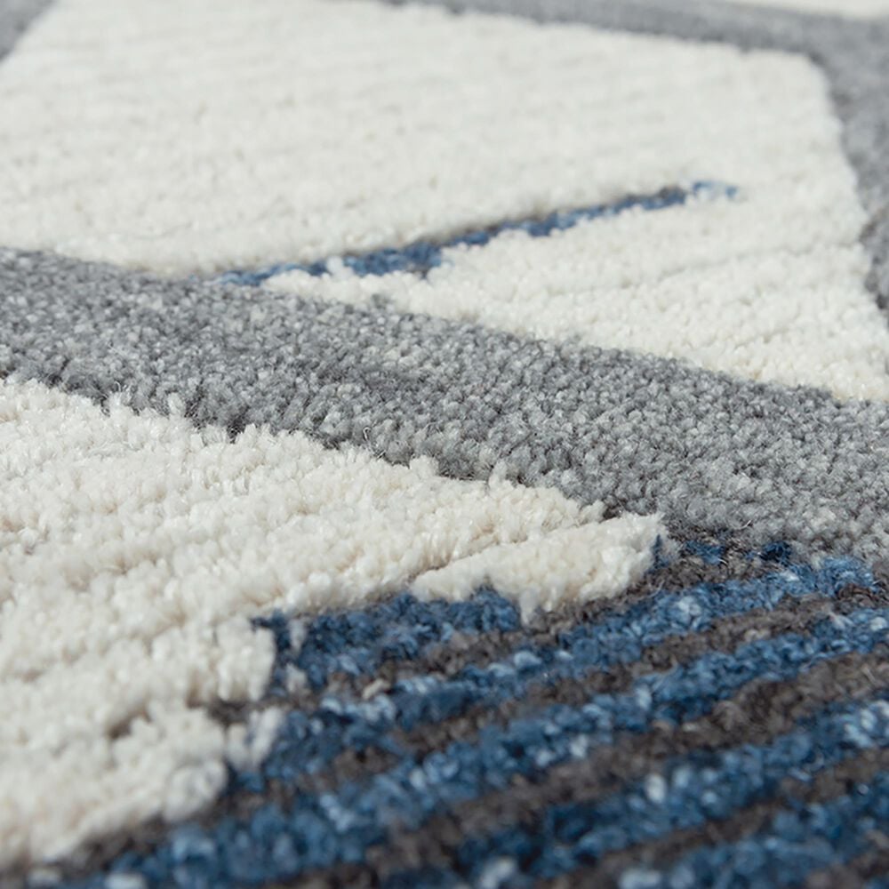 RIZZY Haven 7&#39;6&quot; x 9&#39;6&quot; Blue Area Rug, , large
