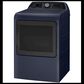 GE Profile 7.3 Cu. Ft. Smart Front Load Gas Dryer with Steam and Washer Link in Sapphire Blue, , large
