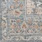 Loloi II Odette 11"2" x 15"7" Sky and Rust Area Rug, , large