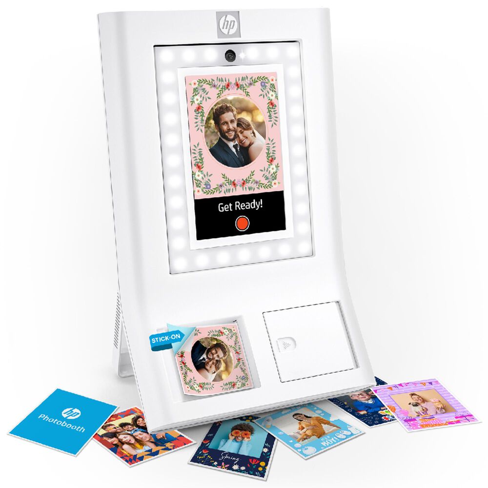 HP Sprocket Photobooth Printer in White, , large