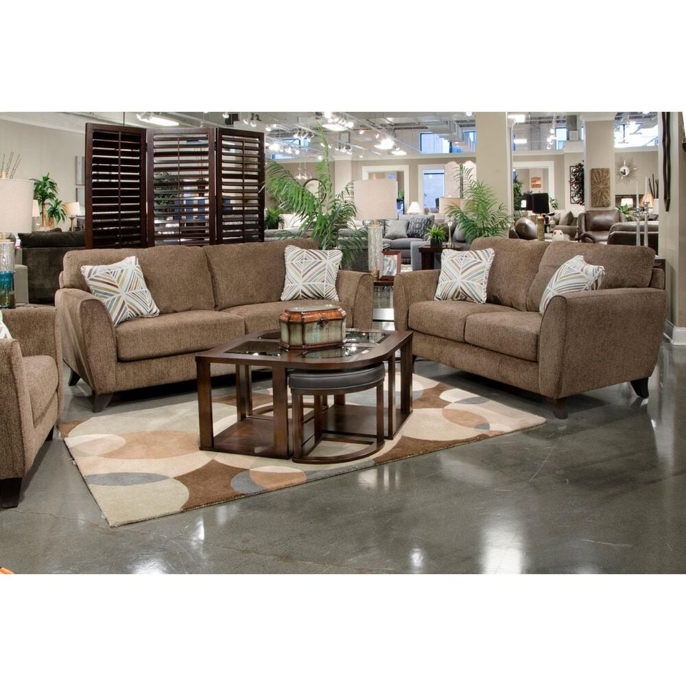 Hartsfield Alyssa Loveseat in Latte, , large