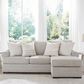 Ashley Eastonbridge Stationary Sofa Chaise in Shadow, , large