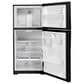 GE Appliances 19.2 Cu. Ft. Top Freezer Refrigerator Energy Star with Reversible Door in Black, , large