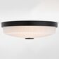 Vaxcel Preston 1-Light Flush Mount in Matte Black, , large