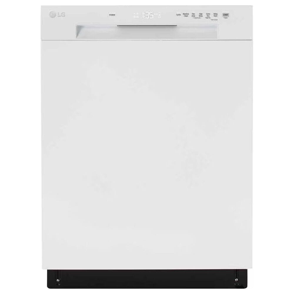 LG Front Control Dishwasher with SenseClean, White, , large