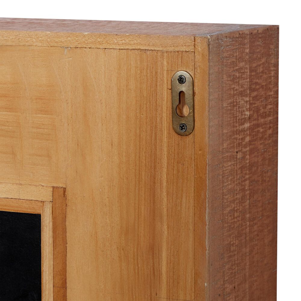 Maple and Jade 24&quot; x 29&quot; Wall Mirror in Brown, , large