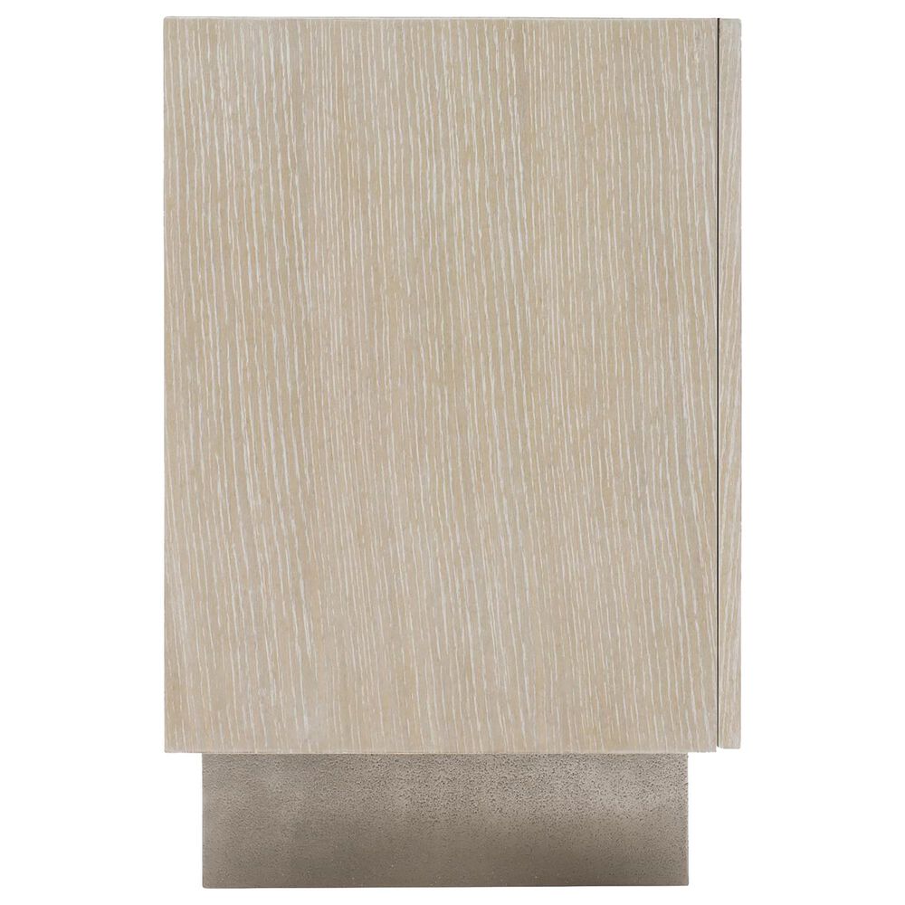Bernhardt Solaria Sideboard in Fossil and Shiny Nickel, , large