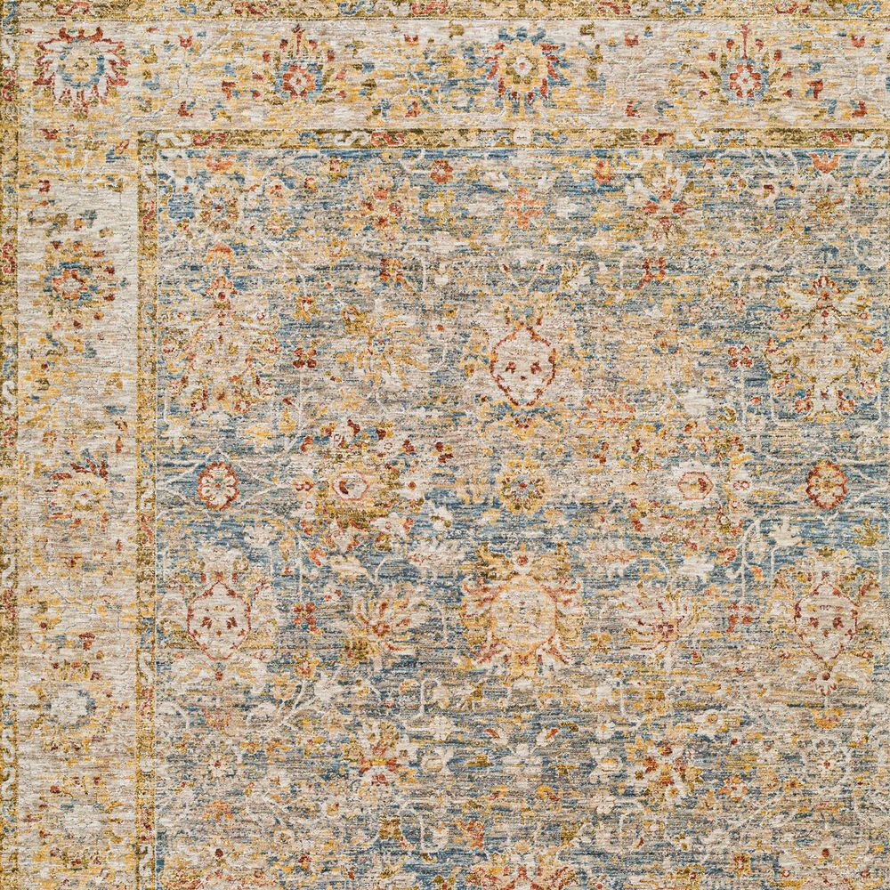 Surya Mona Lisa 10&#39; x 14&#39; Tan, Light Sage, Dark Blue, Mustard, Olive, Sage, Brick Red and Burgundy Area Rug, , large