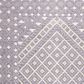 Safavieh Natura 2"3" x 8" Cream and Purple Runner, , large