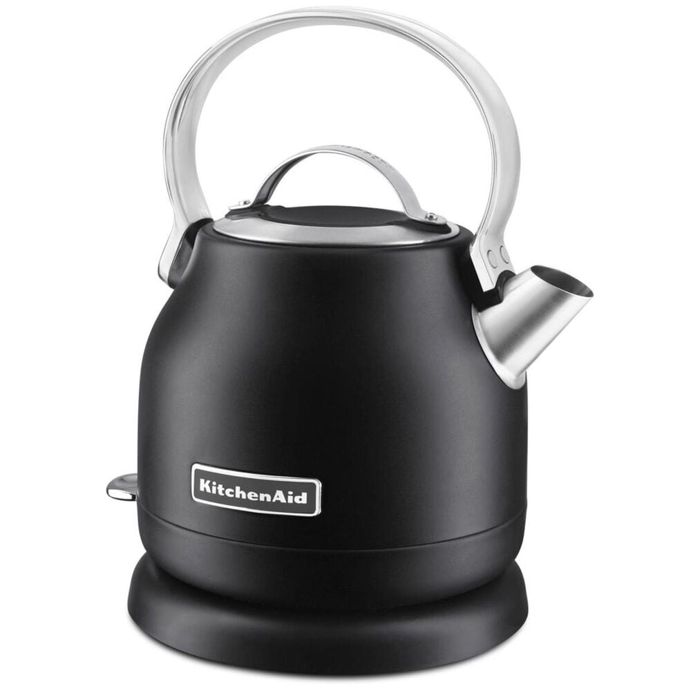 KitchenAid 1.25 L Electric Kettle in Black Matte, , large