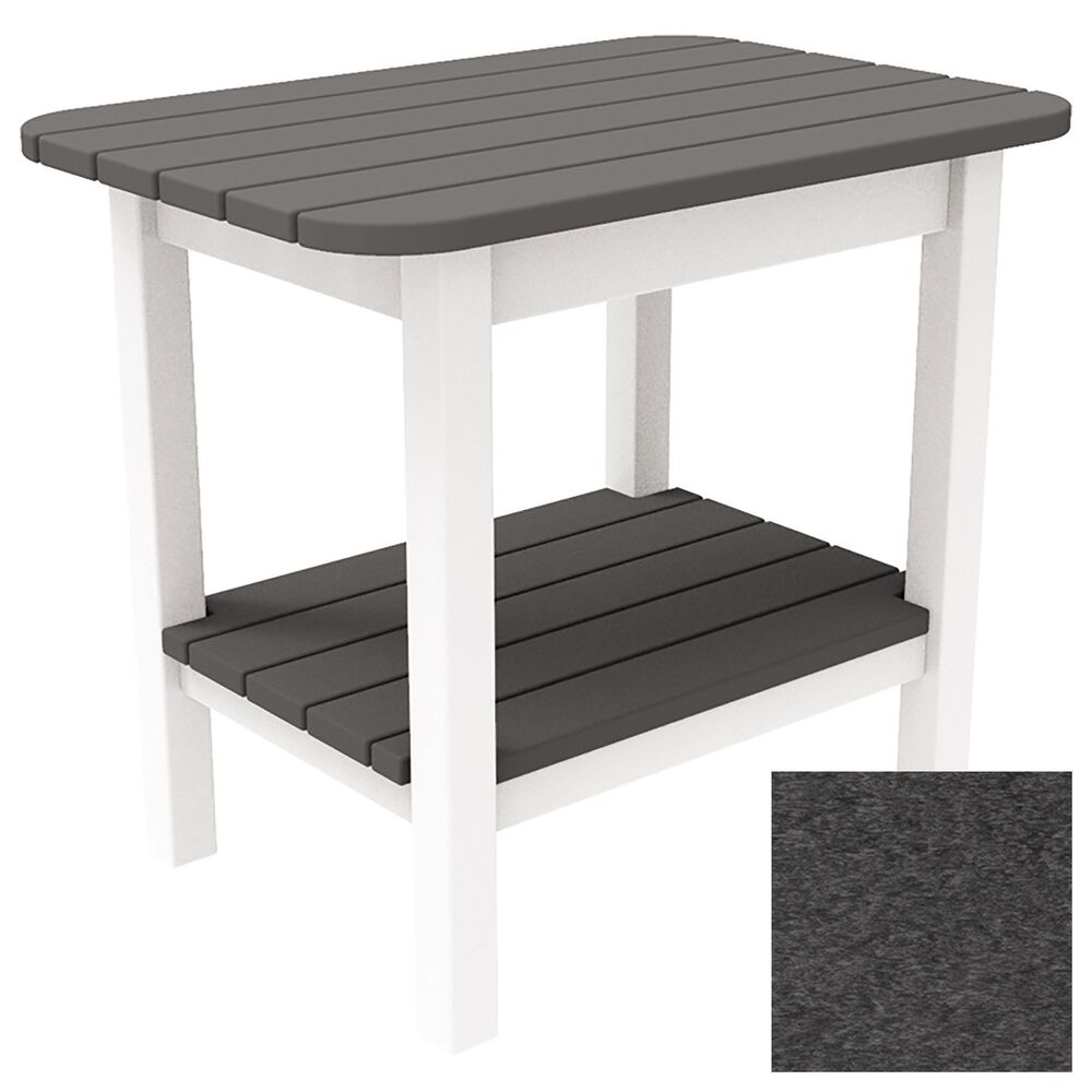Oceanside Westerly End Table in Charcoal, , large
