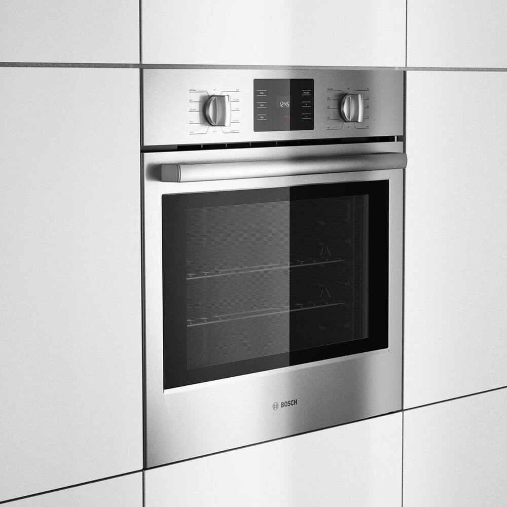 Bosch 30" Single Wall Oven in Stainless Steel Nebraska Furniture Mart