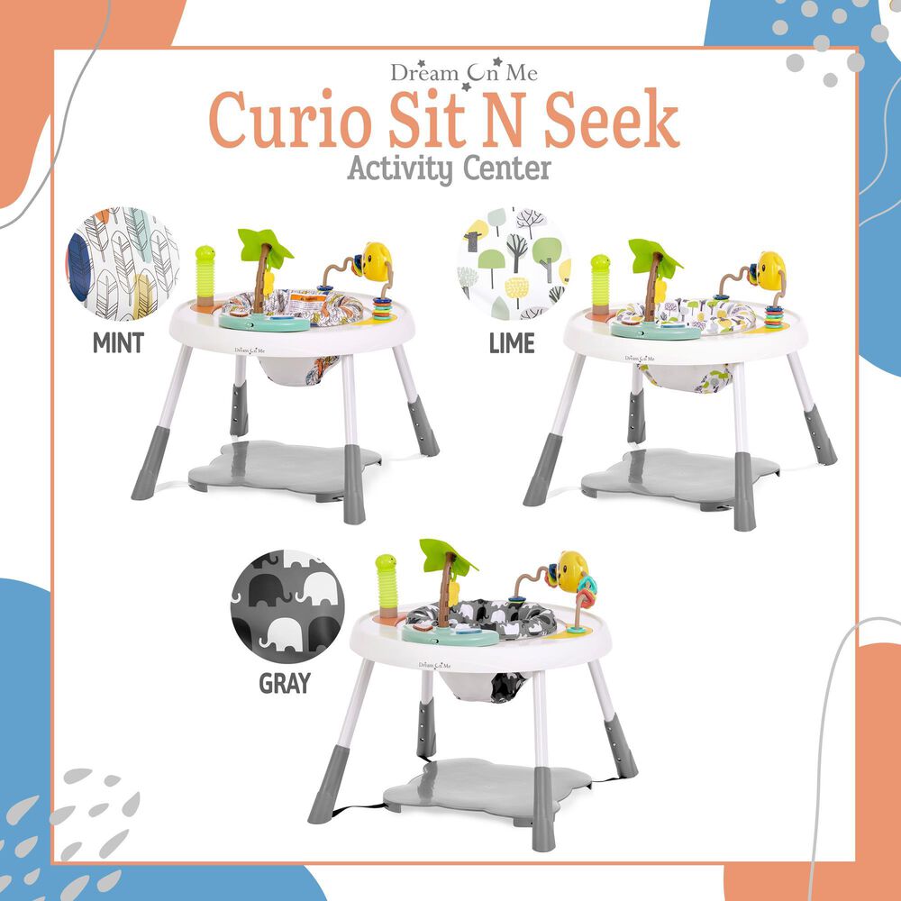 Evolur Sit N Seek Activity Center in Gray, , large