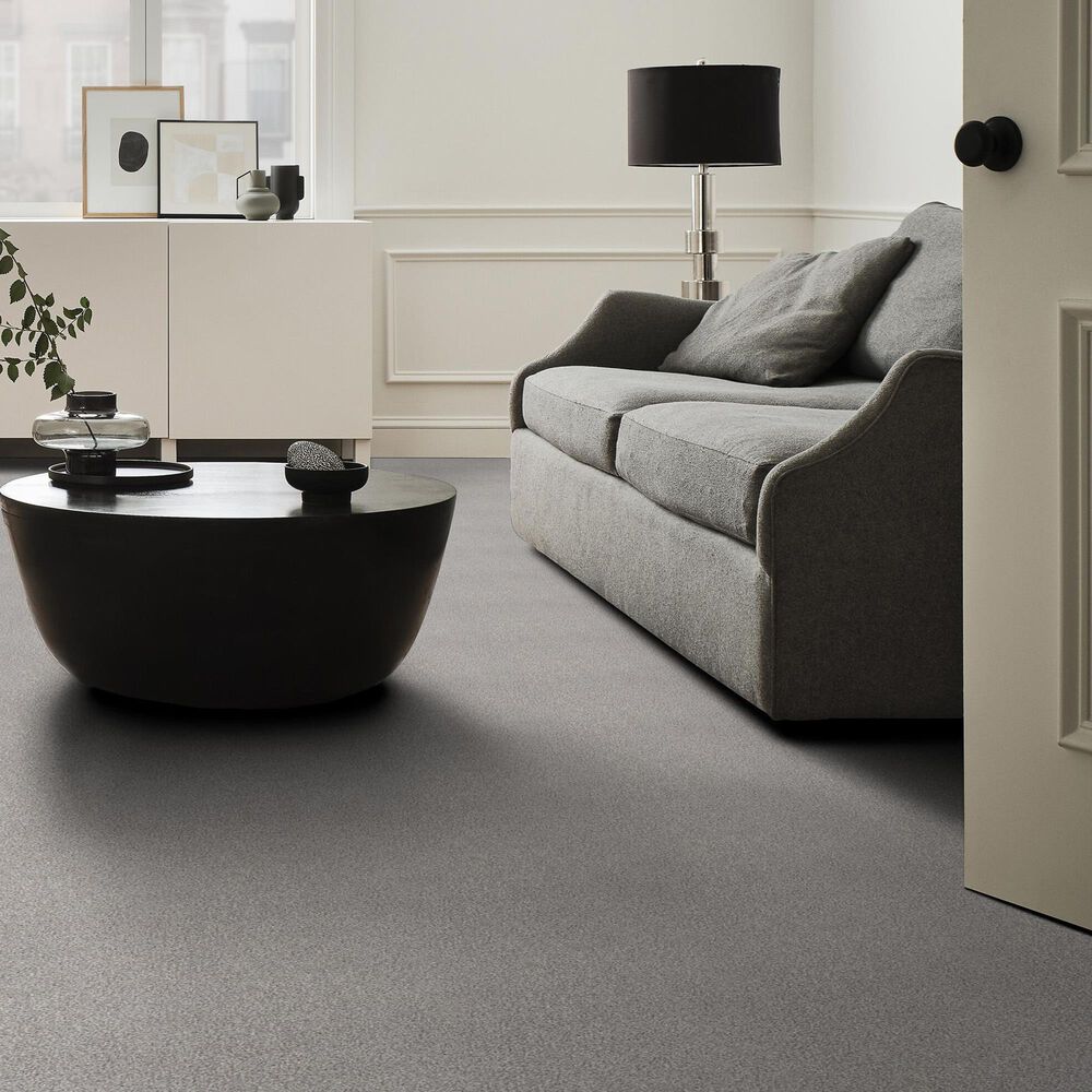 Shaw Tonal Comfort Blue Carpet in Whisper, , large